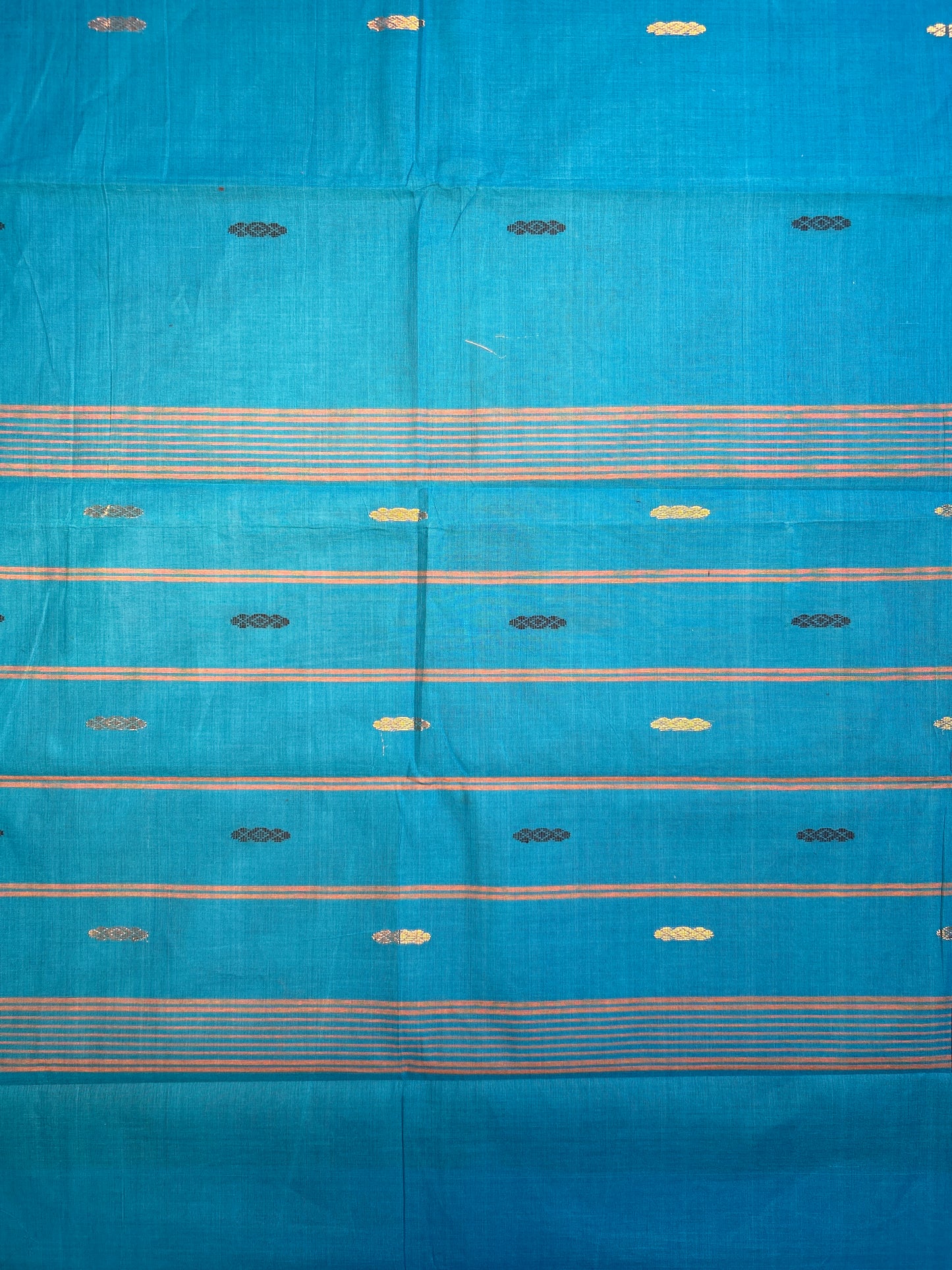 Light Blue Ganga Jamuna Chettindu saree