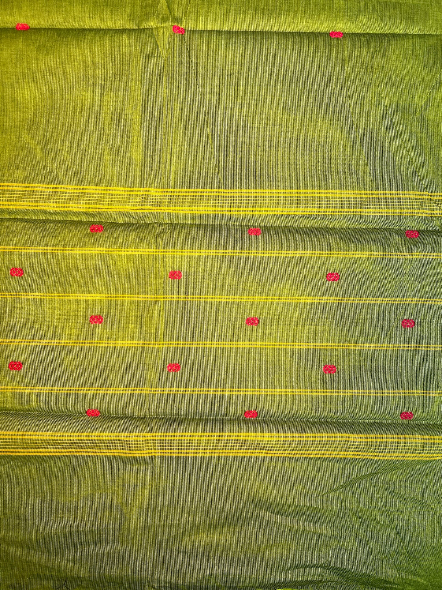 Parot Green with Majenta Chettnadu Saree