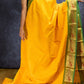 Orange and Green Paithani Border Chettinadu Cotton Saree