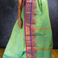 Parrot Green Thazhampoo Chettinadu Cotton Saree
