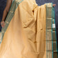 Beige and Blue Chettinadu Cotton Saree