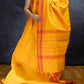 Yellow Thazhampoo Chettinadu Cotton Saree