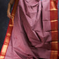 Onion Pink Chettinadu Cotton Saree