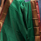 Green and Maroon Chettinadu Cotton Saree
