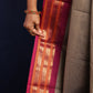 Elephant Grey Thazhampoo Chettinadu Cotton Saree