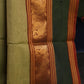 Green Retta Petta Chettinadu Cotton Saree