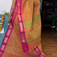 Mustard Thazhampoo Chettinadu Cotton Saree