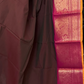 Brown Big Border Chettinadu Cotton Saree