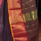 Brown Big Border Chettinadu Cotton Saree