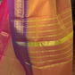 Mustard  Ganga Jamuna Chettinadu Cotton Saree