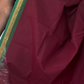 Maroon and Green Paithani Border Chettinadu Cotton Saree