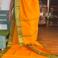 Mango Ripe Yellow Chettinadu Saree