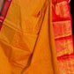 Orange Big border chettinadu saree