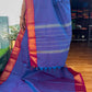 Dark Lavender wth Majenta Chettnadu Saree