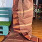 Dark Beige Big Border Chettinadu Saree