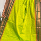 Lime Green Chettinadu Saree