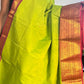 LIME Green Chettinadu Saree