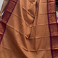 Cinnamon Sungudi Cotton Saree