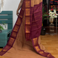 Cinnamon Sungudi Cotton Saree