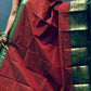 Red & Green Chettinadu Cotton Saree