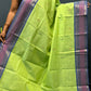 Parrot Green Chettinadu Cotton Saree