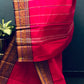 Pink and Vanasingaram Border Chettinadu Cotton Saree