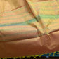 Orange Small Border Chettinadu Cotton Saree