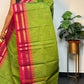 Parot Green with Majenta Chettnadu Saree