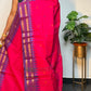 Majenta with Blue Chettinadu saree
