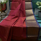 Dark Punch Pink Chettinadu Cotton Saree