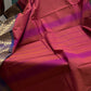 Dark Punch Pink Chettinadu Cotton Saree