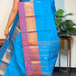 Light Blue Ganga Jamuna Chettindu saree