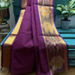 Violet Venkatakiri Cotton Saree