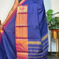Violet and Majenta  big border chettinadu Saree