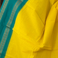 Lemon Yellow sungudi cotton saree