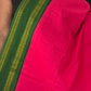 Bright pink sungudi cotton saree