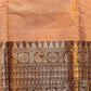 Khaki big border Chettinadu Saree