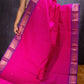 Pink Copper Border Chettinadu Cotton Saree