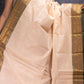 Offwhite and Green Chettinadu Cotton Saree