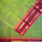 Parot Green with Majenta Chettnadu Saree