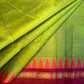 Parot Green with Majenta Chettnadu Saree